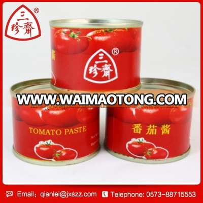 Factory supply Canned export prices canned tomato paste